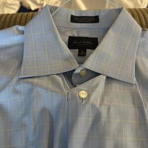 Men’s David Donahue 17 x 35 dress shirt